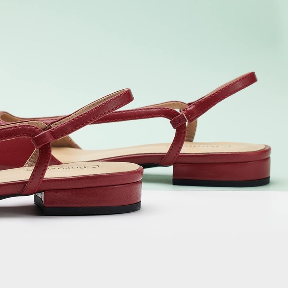 Brand New in Box Never Worn Women’s Sling Back Shoes CParavano Brand Size 8.5 - Picture 5 of 7